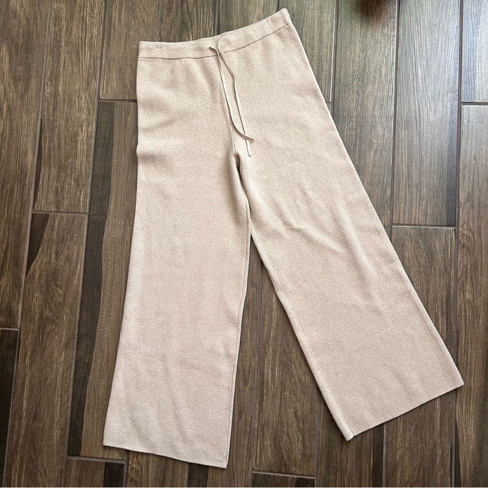 Kilte the Liz Wide Leg Pants in Light Camel Sz L/XL - Picture 2 of 8